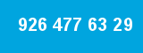926 477 63 29 926 477 63 29